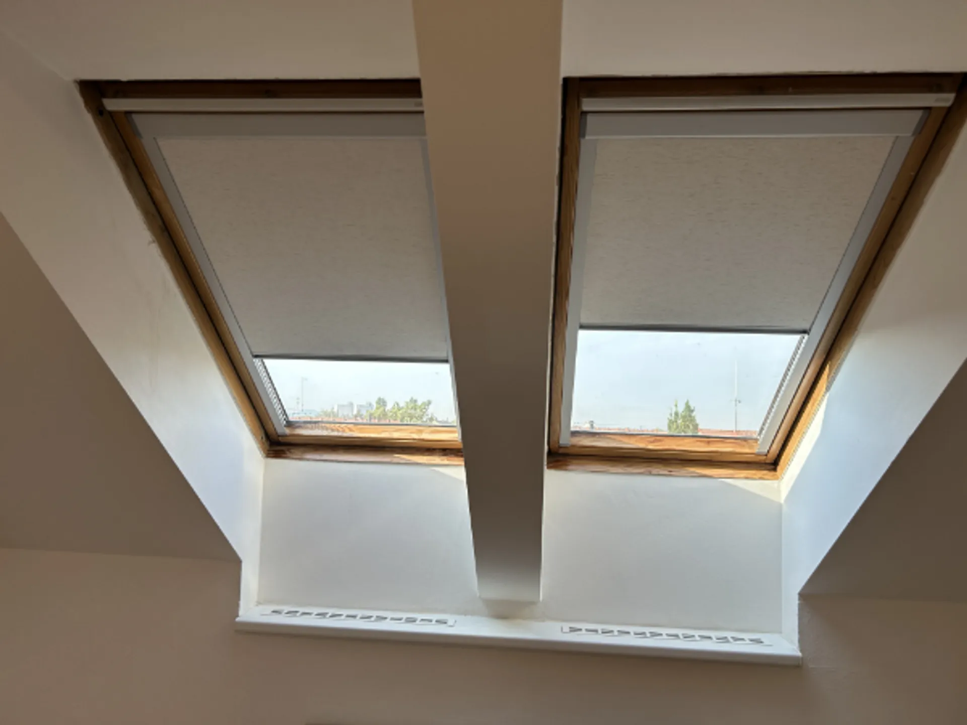 Látkové rolety - střešní